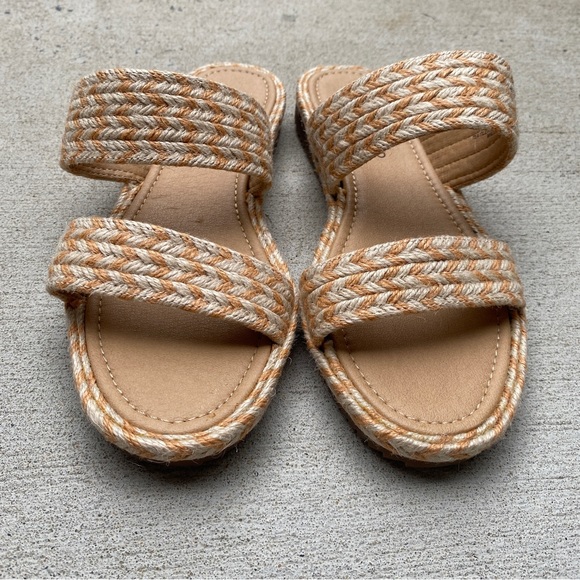 Lucky Brand Decime Espadrille Braided Jute Sandals size 8.5 - Picture 6 of 9